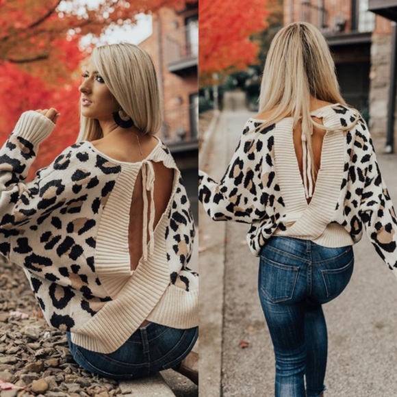 Bellanblue Sweaters - WINONA Leopard Print Sweater